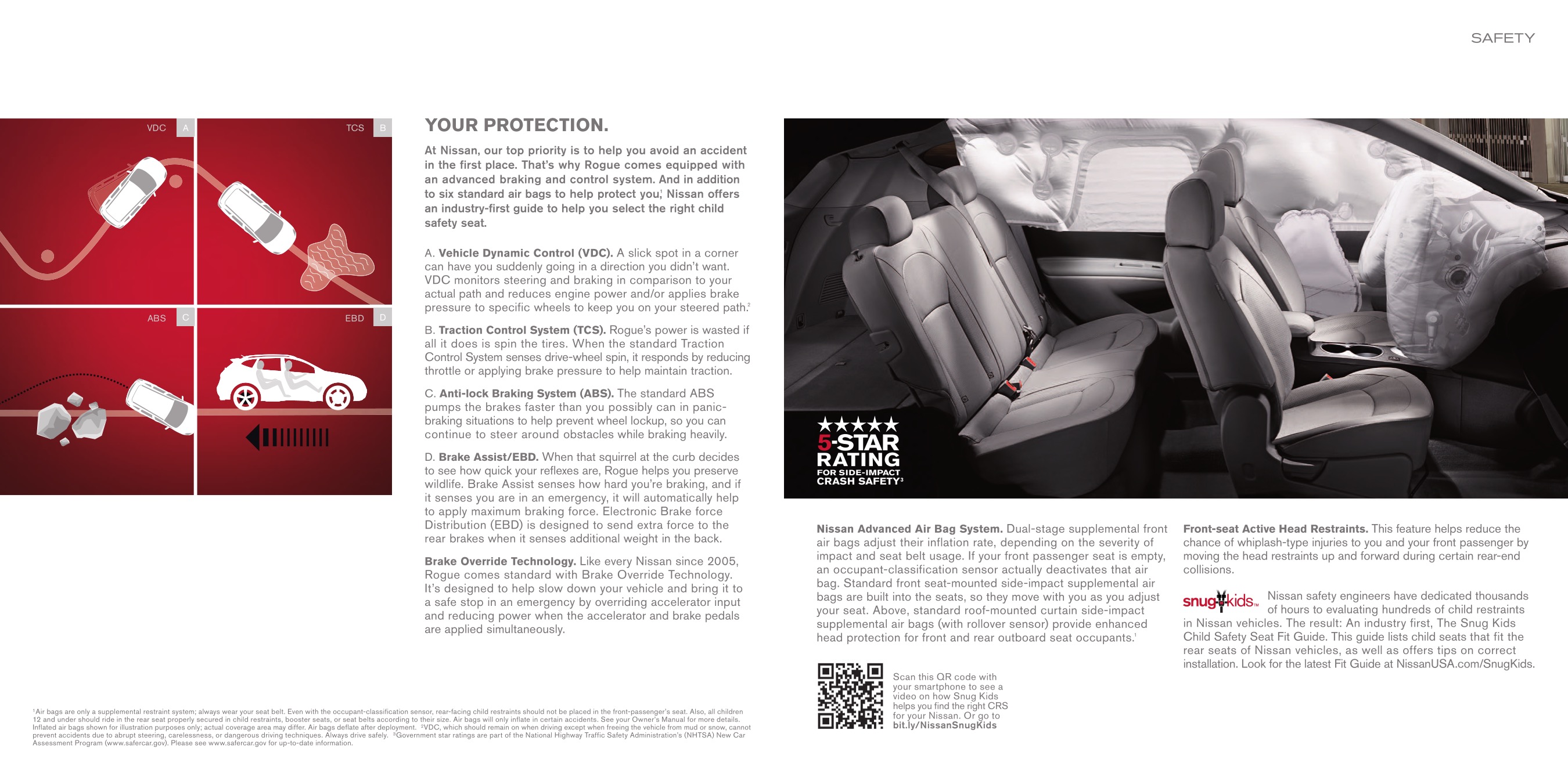 2013 Nissan Rogue Brochure Page 2